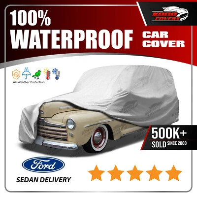 Ford Sedan Delivery 6 Layer Car Cover Fitted Outdoor Water Proof Rain Sun Dust - Image 1 of 4