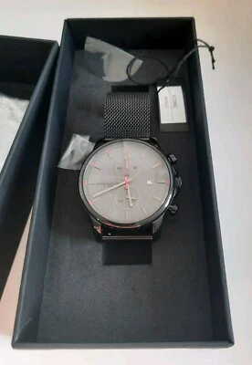 Tayroc Iconic TY338 Negro Rojo 42 mm Cronógrafo Cuarzo con Malla Negra Foto 1 de 4