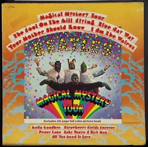 Beatles Capitol SMAL 2835 Magical Mystery Tour Red Label 1976 Vinyl LP Booklet - Picture 1 of 15