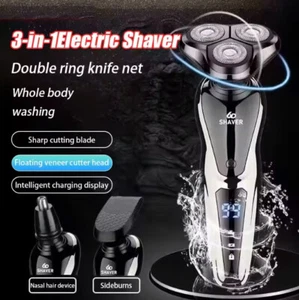 3 IN 1 Maquina De Afeitar Electrica Para Hombre Afeitadora Rasuradora Barba - Bild 1 von 13