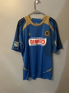 Adidas Vintage PHILADELPHIA UNION Trainnig Jersey FORMOTION Soccer Shirt Size L~ - Picture 1 of 9