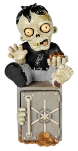 NBA Basketball San Antonio Spurs Zombie BANK Team Collectible Figure - Foto 1 di 1