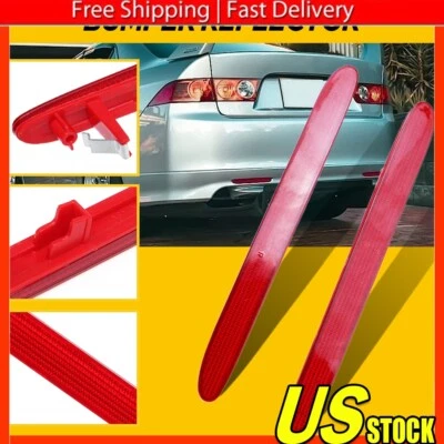 A Pair of Rear Bumper Reflector Light LH & RH Side For HONDA CR-V CRV 2005-2006 - Изображение 1 из 4