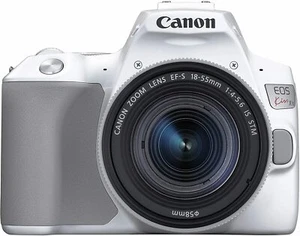 Canon DSLR Kamera EOS Kiss X10 Standard Zoom Kit weiß KISSX10WH-1855ISSTMLK - Bild 1 von 7