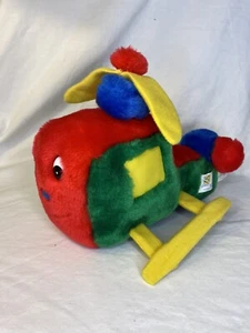 Vintage CareFlight NRMA Helicopter Plush Handmade Designed In Australia Soft Toy - Bild 1 von 8