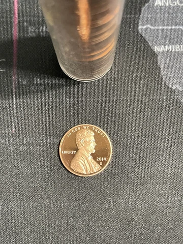 2014 S LINCOLN SHIELD PROOF CENT  PENNY FREE SHIPPING Uncirculated Cover