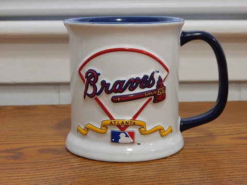 Atlanta Braves mlb baseball Large coffee mug BIG 16 oz cup Cover