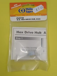 Thunder Tiger Main Gear Hex Drive Hub PV0725 for Mini Titan E325 RC Helis - Picture 1 of 2