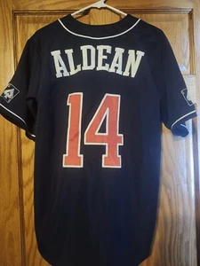 Mens Jason Aldean baseball jersey size Medium. - Picture 1 of 4
