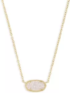 Kendra Scott Elisa Pendant Necklace for Women, Fashion Jewelry, 14K Gold-Plated - Picture 1 of 4