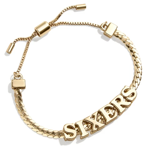 BaubleBar Philadelphia 76ers Pull-Tie Bracelet Cover