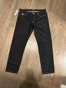 Harmont & Blaine Sport slim straight dark wash jeans 40x34 NWT - Picture 1 of 6