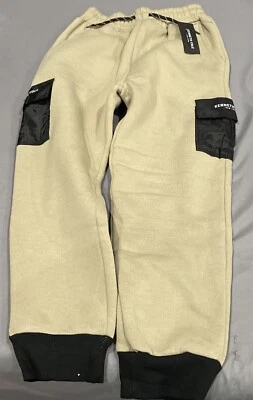 Kenneth Cole Womens Pull On Skinny Ankle Pants Size 8 Sand  Elastic Waistband - Image 1 of 2