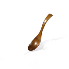 Wooden Spoon Fork Bamboo Kitchen Cooking Utensil Tools Soup-Teaspoon Tableware