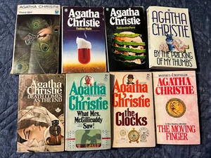 Agatha Christie Vintage Paperback Collection 8 titles - Picture 1 of 6