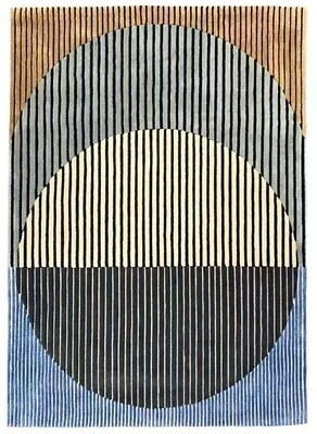 Hand Tufted Area Rug Modern & Custom Woolen Carpet for Living Room, Bed. - Image 1 of 4