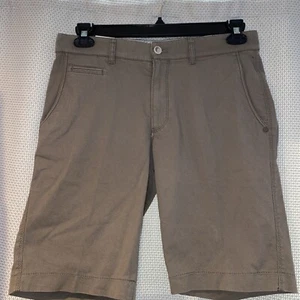 Bermuda chino elasticizzato Brax stile regolare Bari marrone kaki taglia 36 nuovo senza etichette - Foto 1 di 7