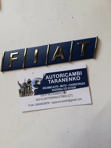 Letras Armas FIAT 600 Seicento Original Trasero 0046422904 - Picture 1 of 1