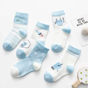 Cotton breathable male and female baby socks - Picture 1 of 30