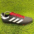 Crampons de football de course Adidas Goletto VI FG pour homme taille 9,5 noir rouge G26366
