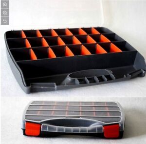 21 Adjustable Compartment Organiser Storage Box - 50mm x 320mm x 260mm DURATOOL
