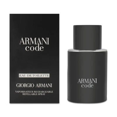 Giorgio Armani Code 50 ml Eau De Toilette Refillable Spray For Him Aftershave - Bild 1 von 2