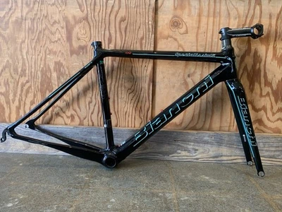 Cuadro de freno de llanta de carbono Bianchi Specialissima CV de 50 cm Foto 1 de 4