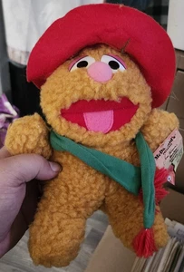 1988 McDonald’s Jim Henson Baby Fozzie Bear Plush Muppet Babies Tag Charity Toy - Picture 1 of 3