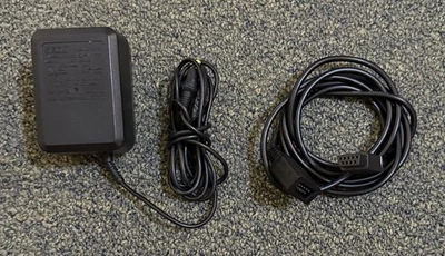 Adaptador de CA SEGA Genesis 2103 fuente de alimentación original + cable de extensión de broca retro Foto 1 de 4