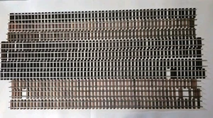 (10) Gargraves S Gauge Wood Tie, Stainless Rail Flex Track 34" to 37" - READ - Picture 1 of 8