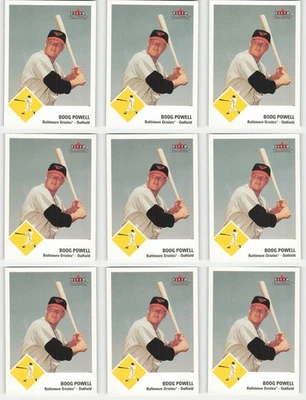 (9) 2003 Fleer Tradition Boog Powell #68 Lot MLB Baseball Cards Collection - Image 1 of 4