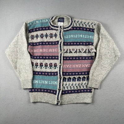 Cárdigan Mujer Woolrich Extra Grande Mezcla Lana Abc Abdma Core De Colección Foto 1 de 4