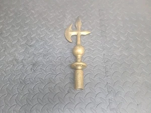 Topper de asta de bandera con acabado de latón alabarda almirante de colección 12 pulgadas de alto 3,7 libras  - Imagen 1 de 8