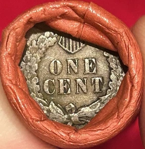 LOTE DE 50 MONEDAS ROLLO ESCOPETA MEZCLA CENTAVO TRIGO SELLADO CON CABEZA INDIA EXTREMOS CENTAVO - Imagen 1 de 3