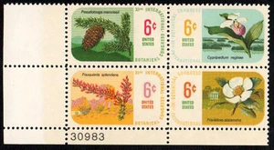 U.S. Scott #1376-79, 6c Botanical Congress,  Plate Block, Fine/Very Fine MNH - Picture 1 of 2