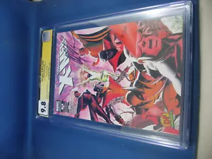 UNCANNY X MEN 500 CGC 9,8 BLANCO PGS FIRMADO ALEX ROSS CERTIFICADO DE AUTENTICIDAD 2008 SERIE FIRMA - Imagen 1 de 3