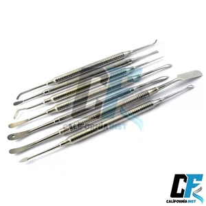 Juego de 7 herramientas quirúrgicas de ortodoncia implante dental periostial implante elevador - Imagen 1 de 7