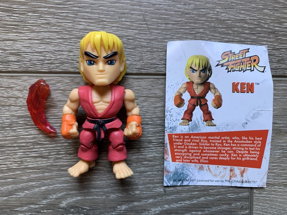 Figura de acción Street Fighter Ken - The Loyal Subjects Foto 1 de 4