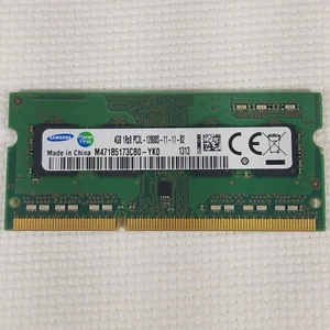 Samsung 4Gb 1Rx8 PC3L-12800S DDR3 SoDimm Memory Laptop Ram Card M471B5173CB0-YK0 - Picture 1 of 3