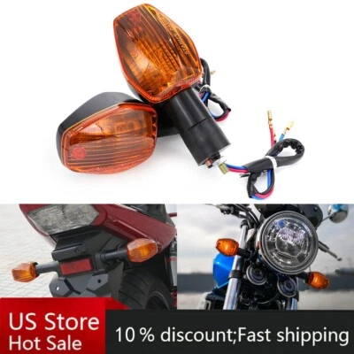 Turn Signal Indicator Light For HONDA CBR900RR 919/929/954 RVT1000R RC51 CBF600N - Image 1 of 4