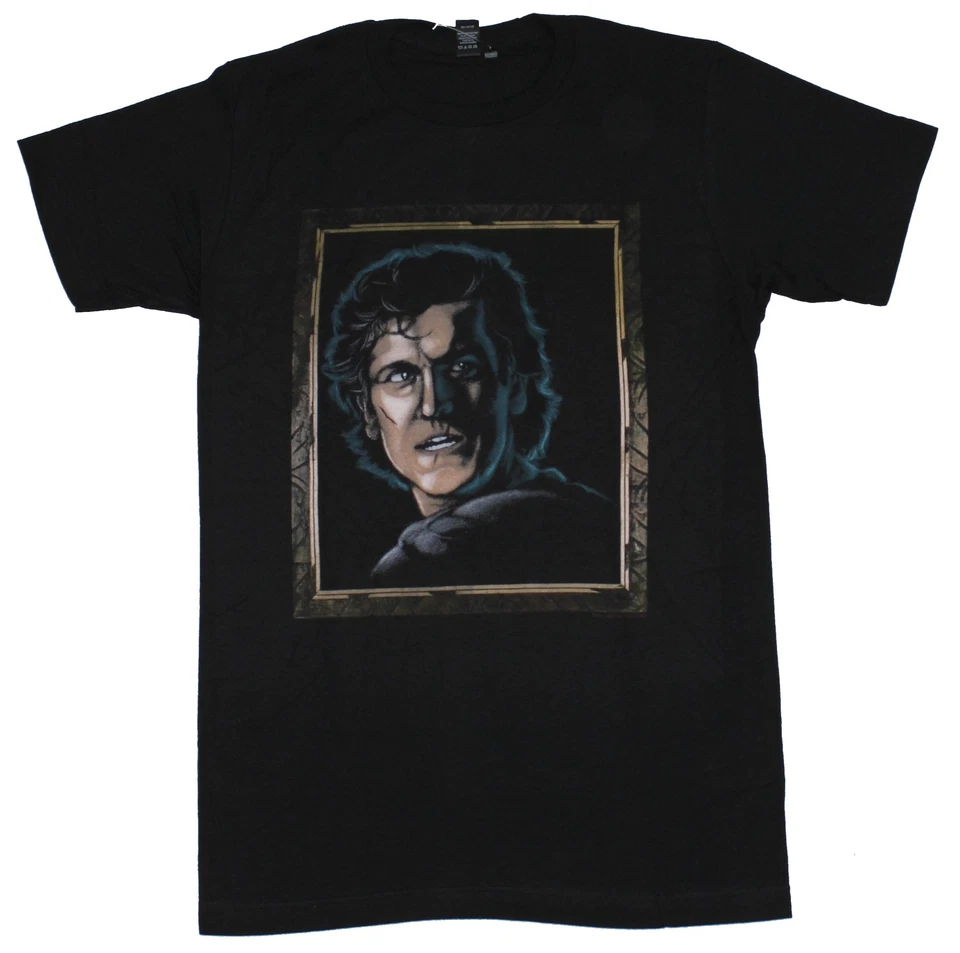 Army of Darkness Adult New T-Shirt - Ash Velvet Painting Style Pic - Image 1 of 1