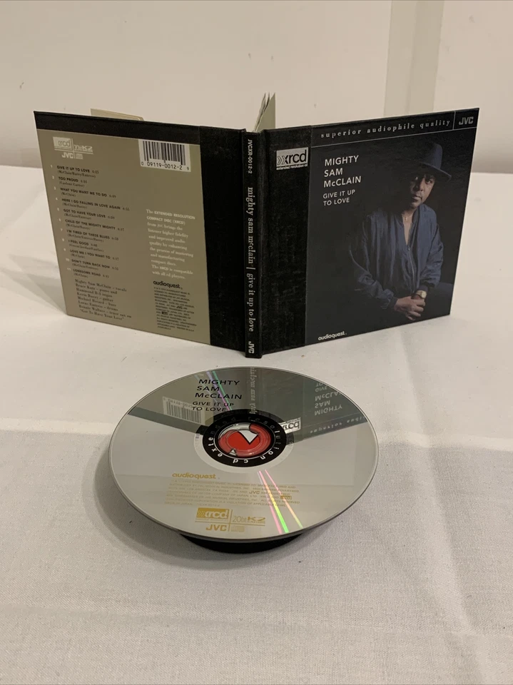Mighty Sam McClain Give It Up To Love CD 1999 JVC XRCD Audiophile Audioquest CD1 - Image 1 of 4
