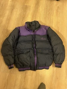 Vintage Puma Dasslerpuma Puffer Down Jacket Xl Y2K Rare Zips Off To Vest - Picture 1 of 16
