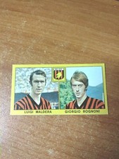 PANINI 1969-70 MALDERA/ROGNONI Footballers Figure - Original Milan