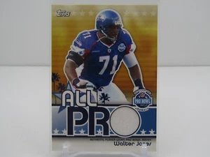 WALTER JONES 2007 TOPPS PRO BOWL JERSEY PATCH- SEAHAWKS!! - Picture 1 of 2