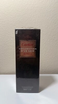 卡地亚 Declaration d'un Soir 强效淡香水,100 毫升/3.3 盎司,已停产 — 第 1/4 张图片