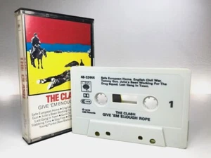 The Clash GIVE 'EM ENOUGH ROPE Vintage Cassette 40-32444 **EX/EX CONDITION**1978 - Picture 1 of 9