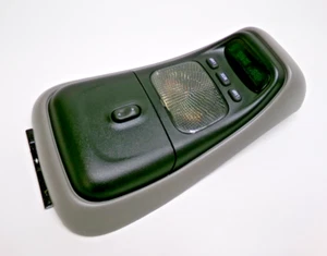 Ford 95-01 Explorer Mountaineer Overhead Console Compass Dome Light Gray Sunroof - Foto 1 di 4