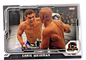Chris Weidman UFC, 2014 Champions #83 Card #157/188 Parallel Variety Black - Picture 1 of 3