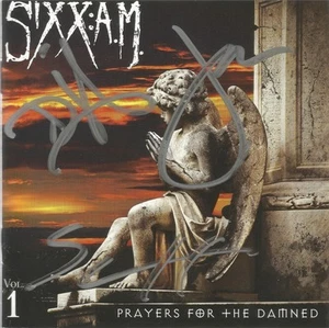 Prayers For the Damned * by Sixx: A.M. (CD, 2016, Eleven Song) Original Signed - Picture 1 of 3